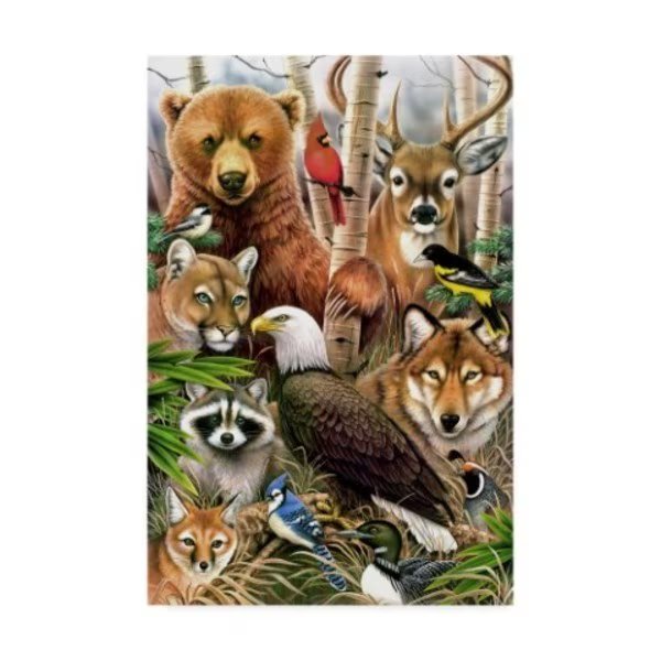 Howard Robinson 'Rustic America' Canvas Art, 12x19, Trademark Fine Art, Mfr#: ALI24104-C1219GG